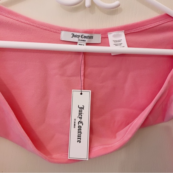 Brand new Juicy Couture pink top XS - Picture 2 of 3